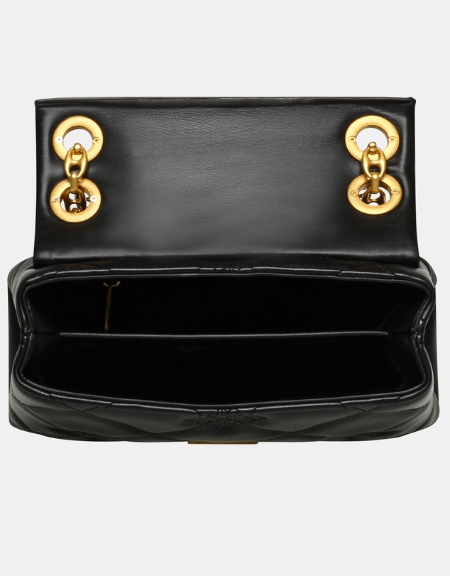 Steve Madden - BLanch Black Gold Handbag