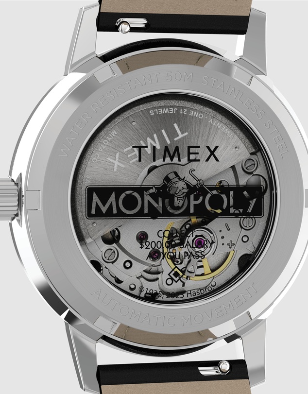 TIMEX - Timex x Monopoly Marlin® 38mm Leather Strap Watch