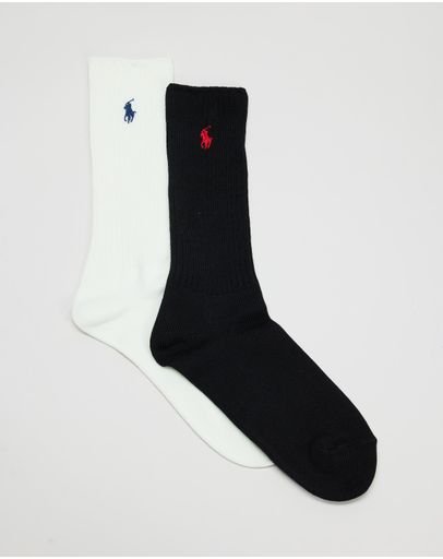 White & Polo Black