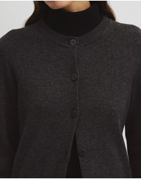Country Road - Compact Wool Longline Cardigan