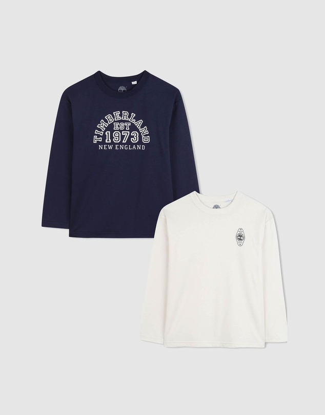 Timberland - Set 2 T-Shirts - Kids-Teens