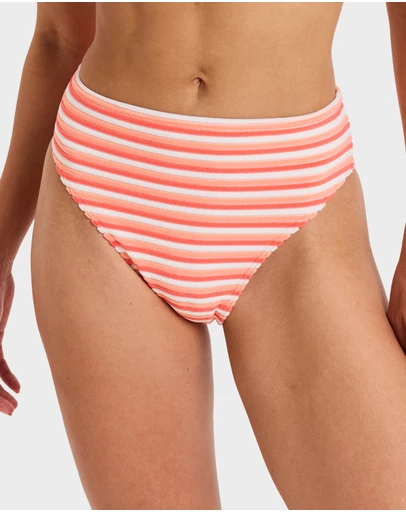 Roxy - Womens Party Wave Mid Waist Bikini Bottom