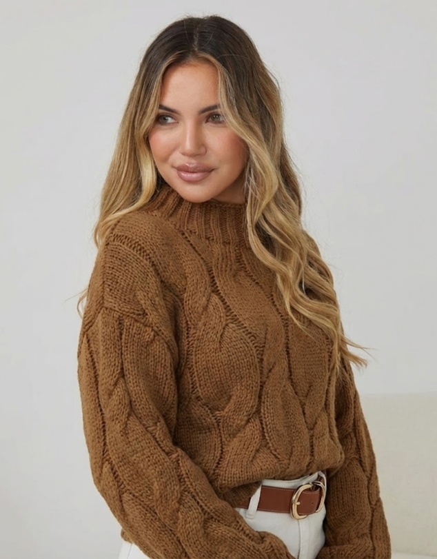 Esther & Co - Hadi Knit - Cinnamon