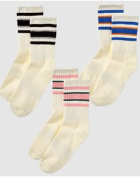 High Heel Jungle - Sophomore Premium Cotton Sock Set – 3 Pairs