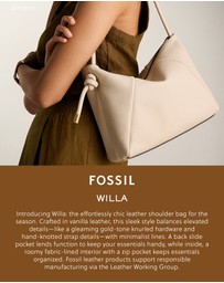 Fossil - Willa White Shoulder Bag