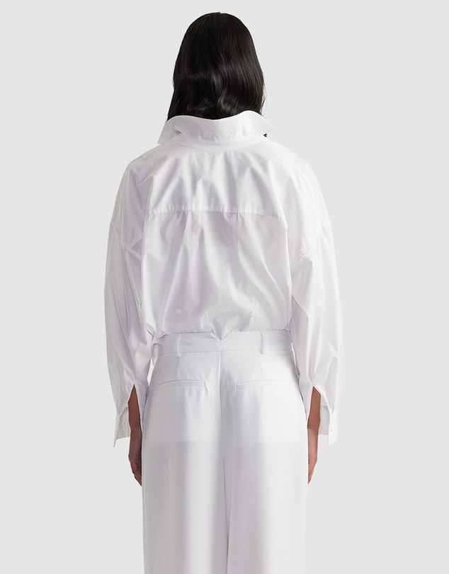 Decjuba - Pia Pleated Oversized Shirt