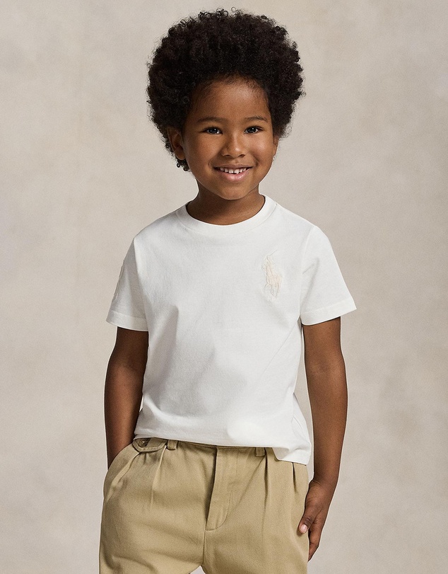 Polo Ralph Lauren - Big Pony Cotton Jersey Tee - Babies-Kids
