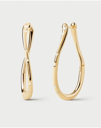 PDPAOLA - Air Hoop Earrings