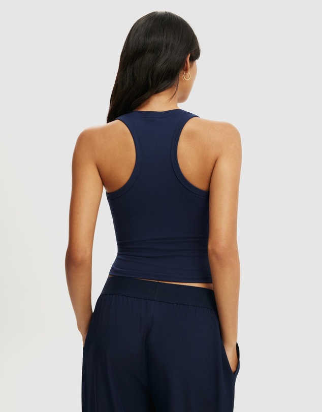 Cotton On Body Active - Ultra Soft Plunge Front Racer Tank