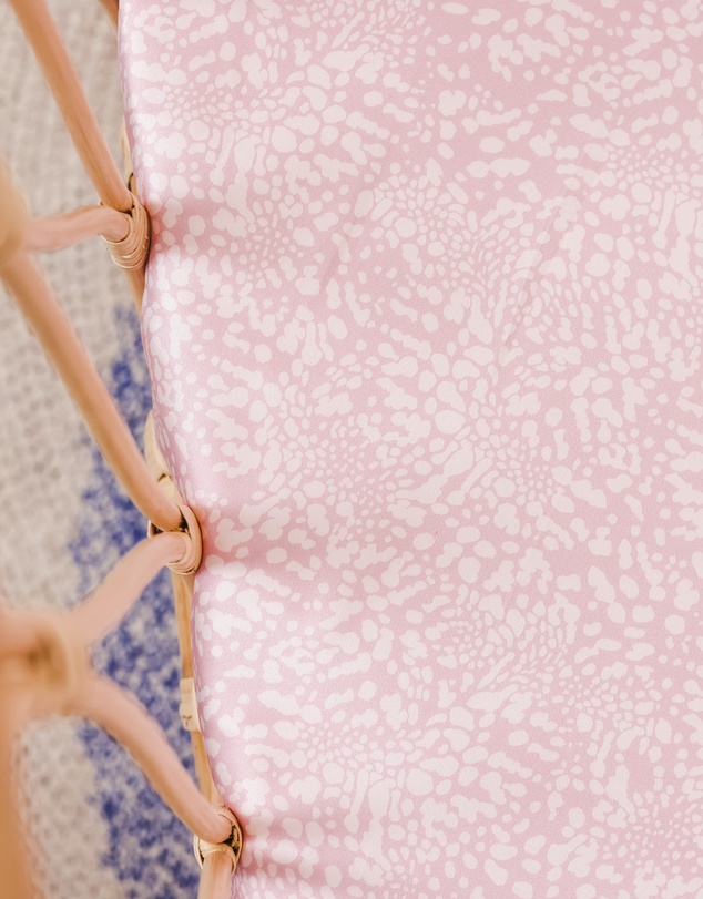 SILK MAGNOLIA - Pure Silk Fitted Bassinet and Cot Sheets