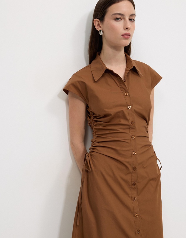Calli - Luna Cap Sleeve Midi Dress