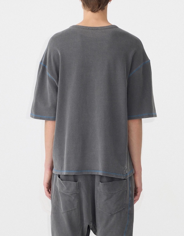 Bassike - Pigment Terry Boxy T-Shirt