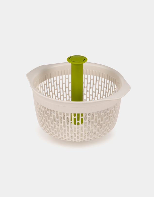 Joseph Joseph - Spindola™ In-sink Salad Spinning Colander (White/Green)