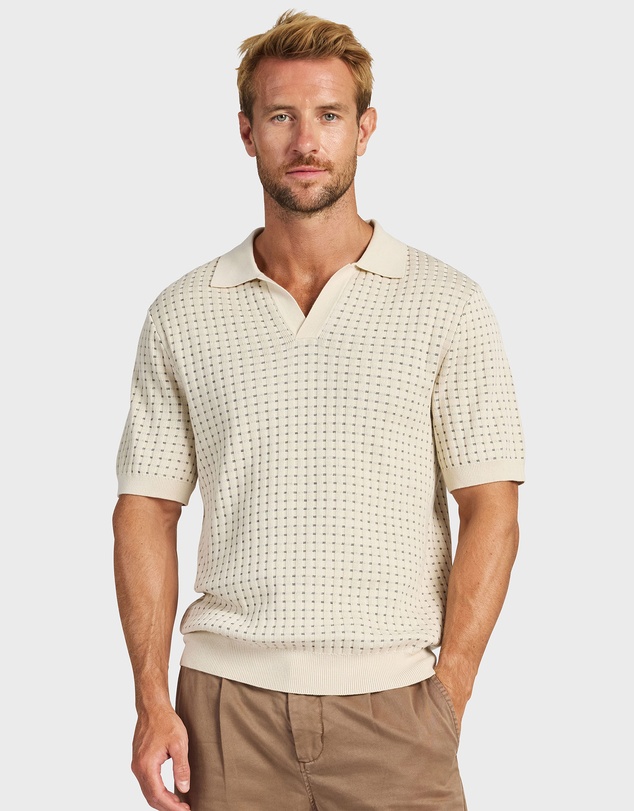 Academy Brand - Sanders Knit Polo