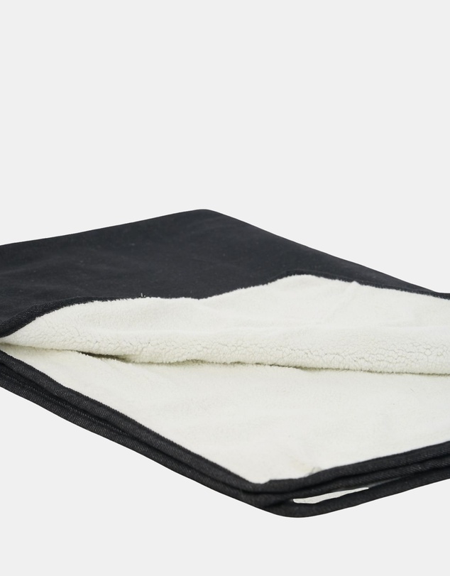 Mog & Bone - Fleece Pet Blanket - Black Denim