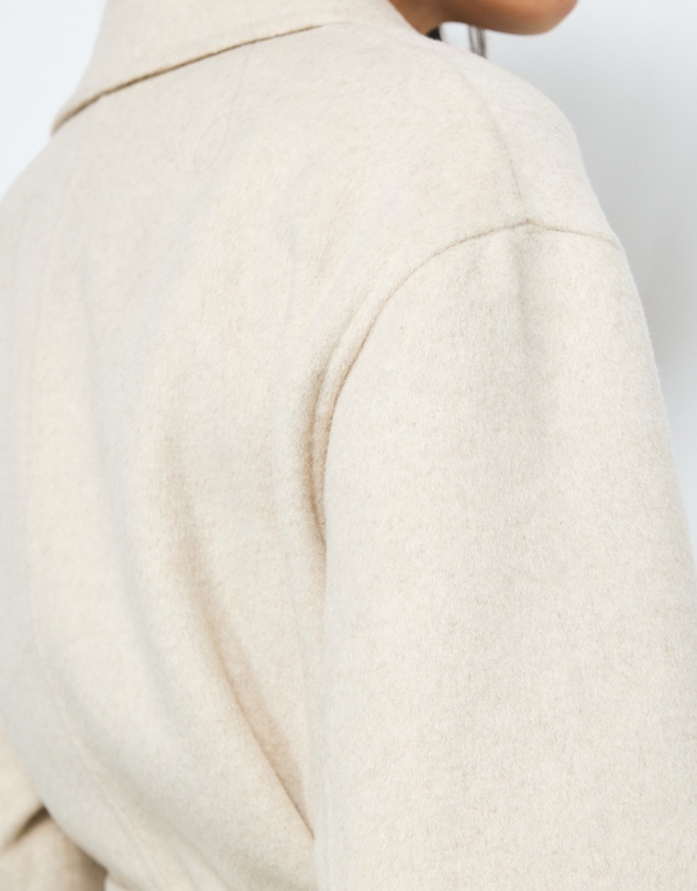 AERE - Chloe Double Faced Wool Blend Coat