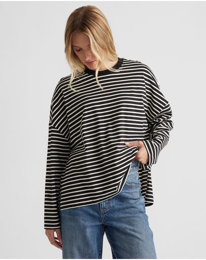 Black Ivory Stripe