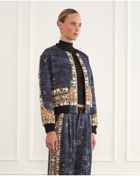 Aqua Blu Australia - Andromeda Cameron Bomber Jacket