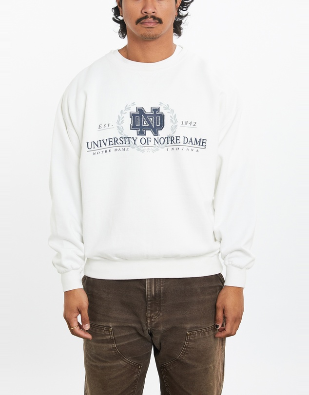 Vintage by The Real Deal - Pre Loved - Vintage University of Notre Dame Sweatshirt