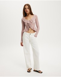 Cotton On - Ruffle Knit Cardi