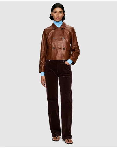 ARKET - Coral Corduroy Wide Jeans