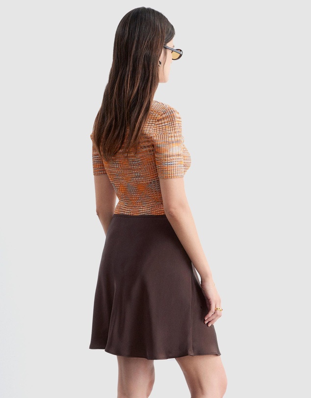 & Other Stories - Bias-Cut Viscose Mini Skirt