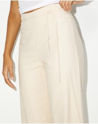 Dazie - Salty Air Linen Blend Pants