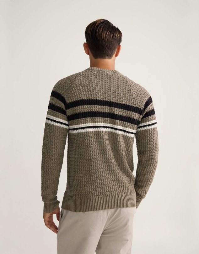 Oxford - Benji Stripe Cotton Knit
