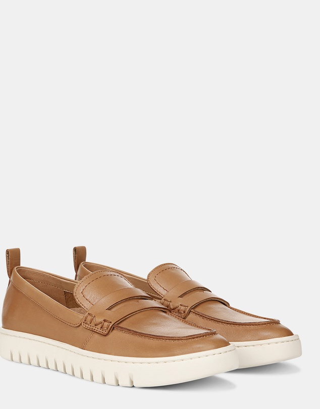 Vionic - Uptown Loafer - Camel Leather