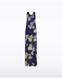 Carla Zampatti - Calla Lily Silk Viscose Cowl Front Gown