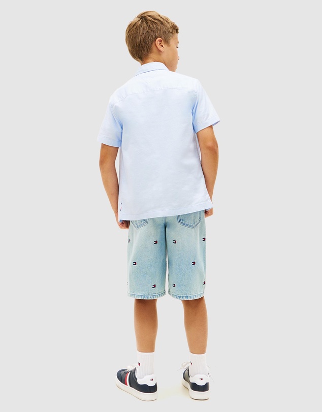 Tommy Hilfiger - SS Oxford Shirt - Kids