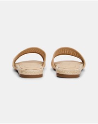 Tommy Hilfiger - Knit Mesh Espadrille Mules - Women's