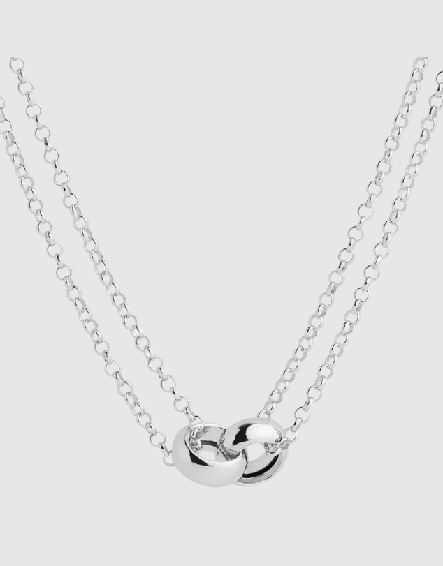 Najo - Ensemble Silver Necklace