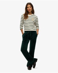 Superdry - Country Club Long Sleeve Stripe Top