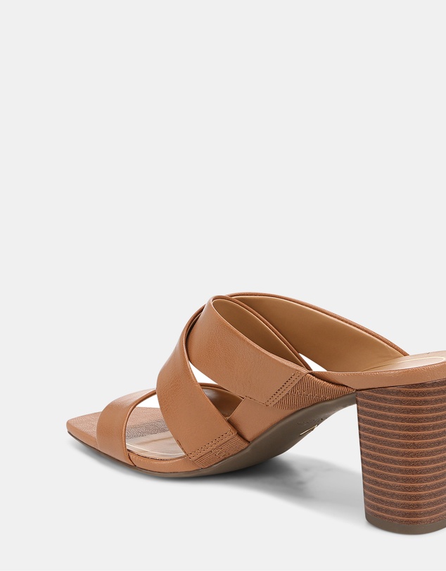 Vionic - Merlot Heeled Sandal - Toffee