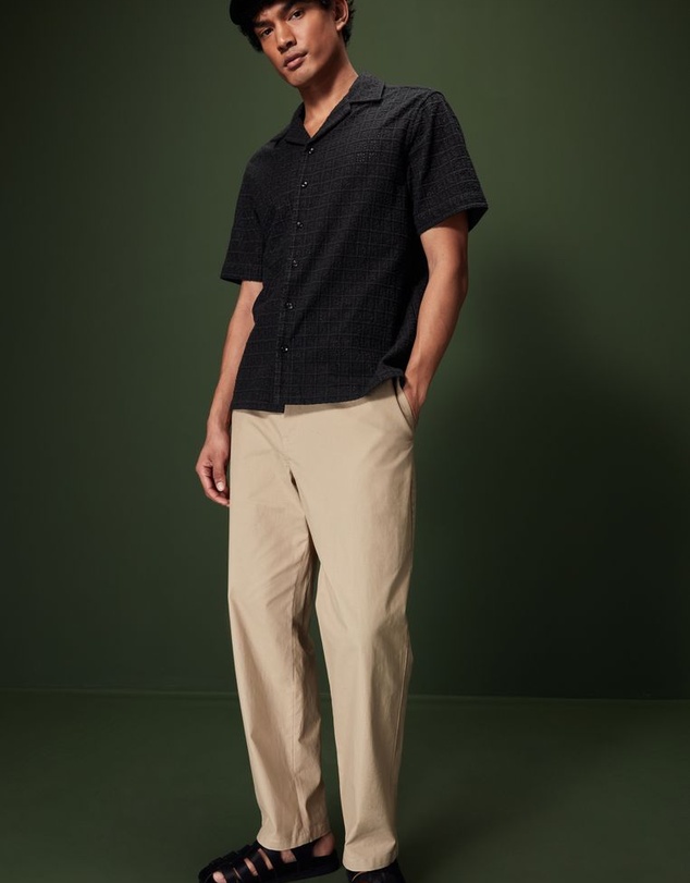 NEXT - Broderie Short Sleeve Shirt