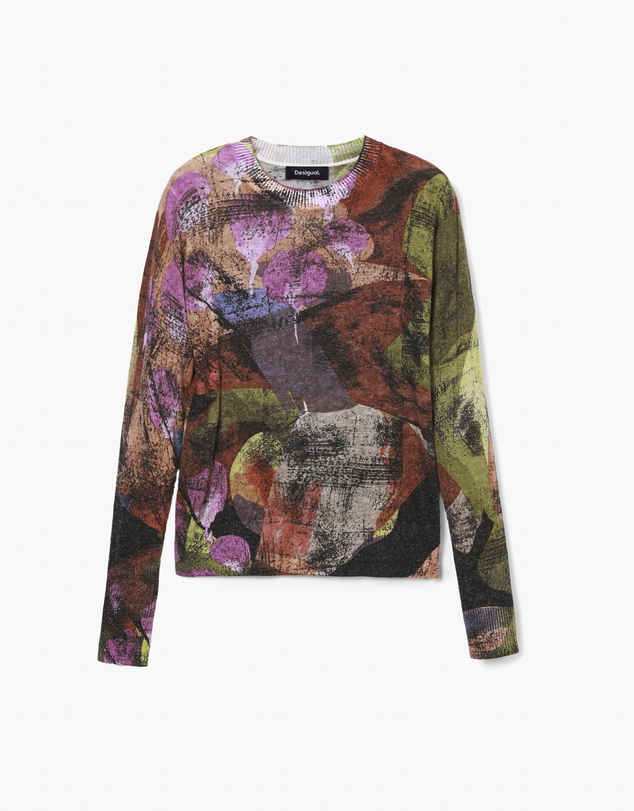 Desigual - Printed sweater M Christian Lacroix