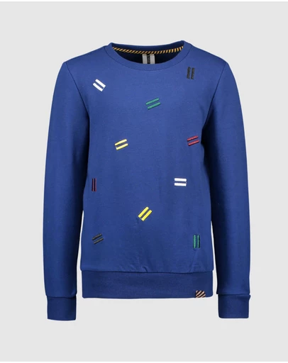 B.Nosy - Sweatshirt with Embroidery - Kids-Teens