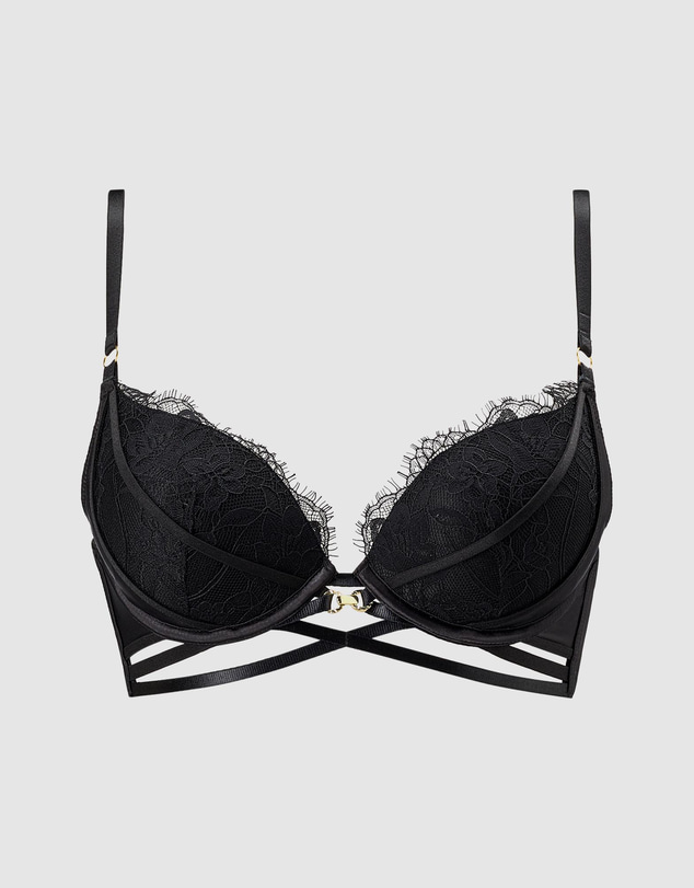 Ann Summers - Dark Fantasy Padded Plunge Bra