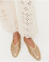 Loeffler Randall - Emery Woven Ballet Flat