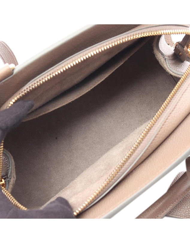 Pre-Loved by Azura Reborn - Pre-Loved Small Cabas de France Leather Satchel