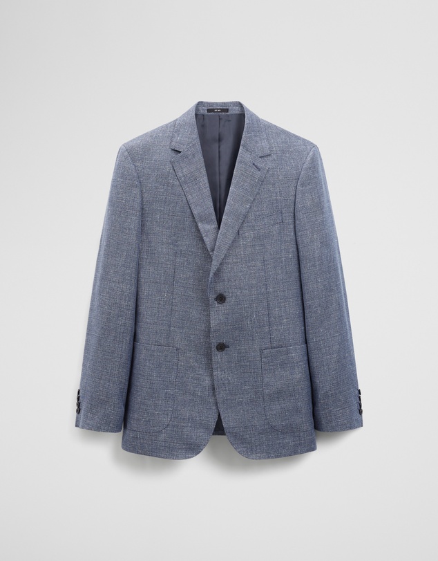 Country Road - Regular Fit Wool Blend Houndstooth Jacket