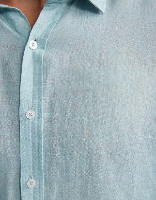 Oxford - Cooper Ls Delave Linen Shirt