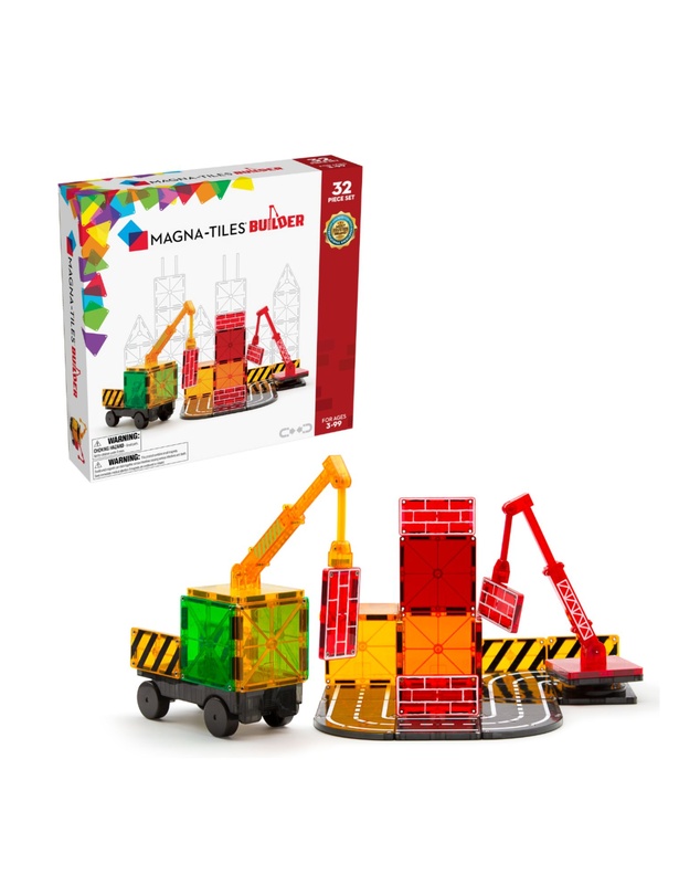 Magna-Tiles - MAGNA-TILES - Builder - 32 Piece Set