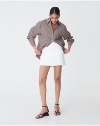 Forcast - Samara Cotton Striped Shirt