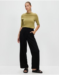 White By FTL - New Jewel Knit Top