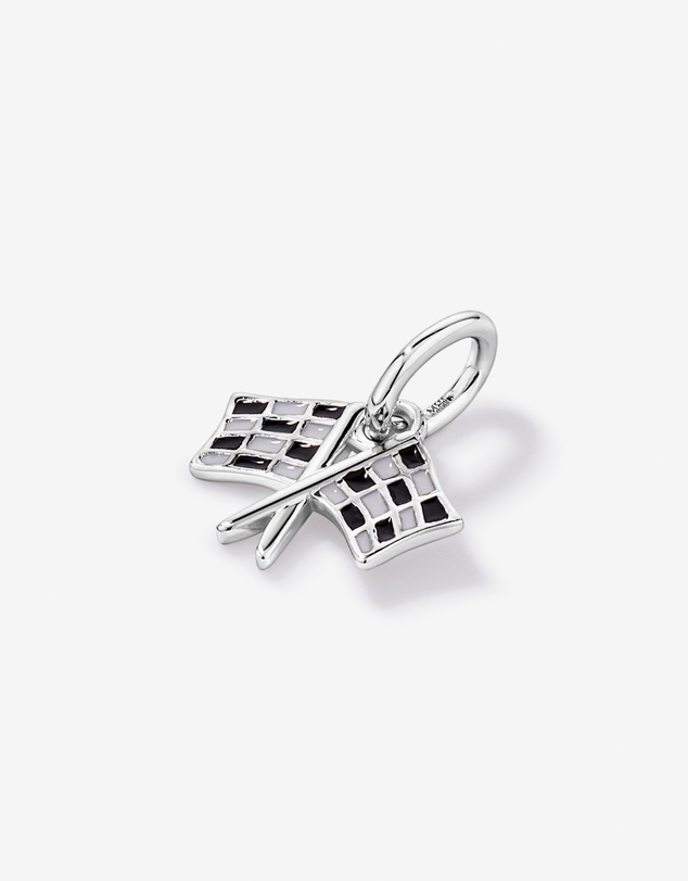 Michael Hill - Racing Flags Pendant in Sterling Silver