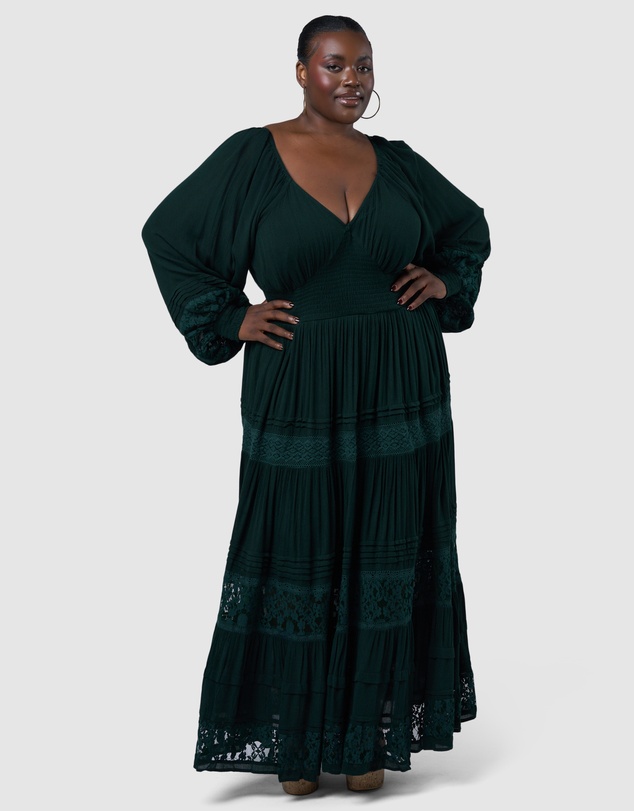 The Poetic Gypsy - Sunset Shadows Maxi Dress
