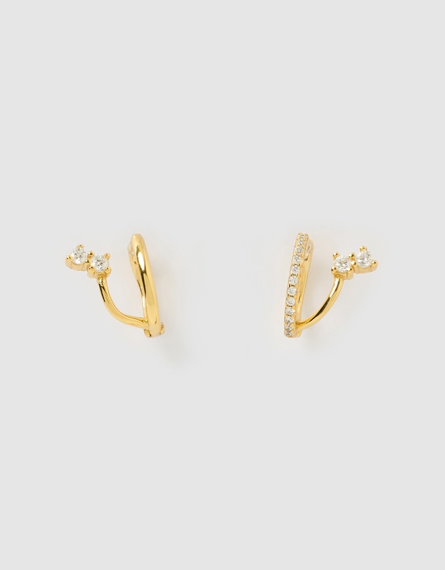 Izoa - Colette Huggie Earrings