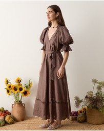 BOTEH - Myra Smock Maxi Dress